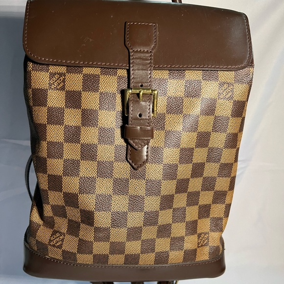 Louis Vuitton Damier Ebene soho backpack - Picture 1 of 16